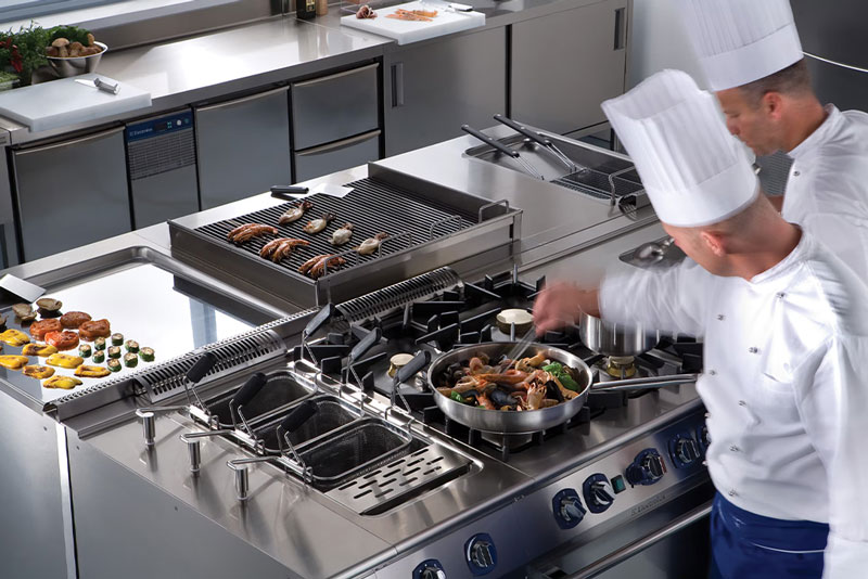 Tillagning av mat med utrustning från Electrolux